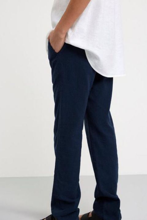 Dickies Boys' Classic Fit Flat Front Pants