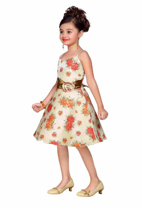 Rare Editions Girls' Lace Tulle Dress