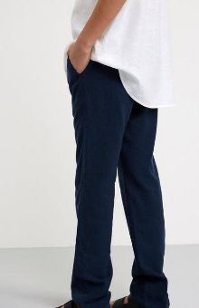 Dickies Boys' Classic Fit Flat Front Pants