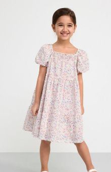 Tommy Hilfiger Girls' Short Sleeve Jersey Dress
