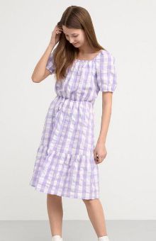 Pippa & Julie Girls' Jacquard Fit & Flare Dress