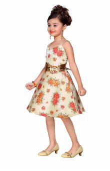 Rare Editions Girls' Lace Tulle Dress