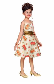 Rare Editions Girls' Lace Tulle Dress